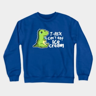 Sad t-rex Crewneck Sweatshirt